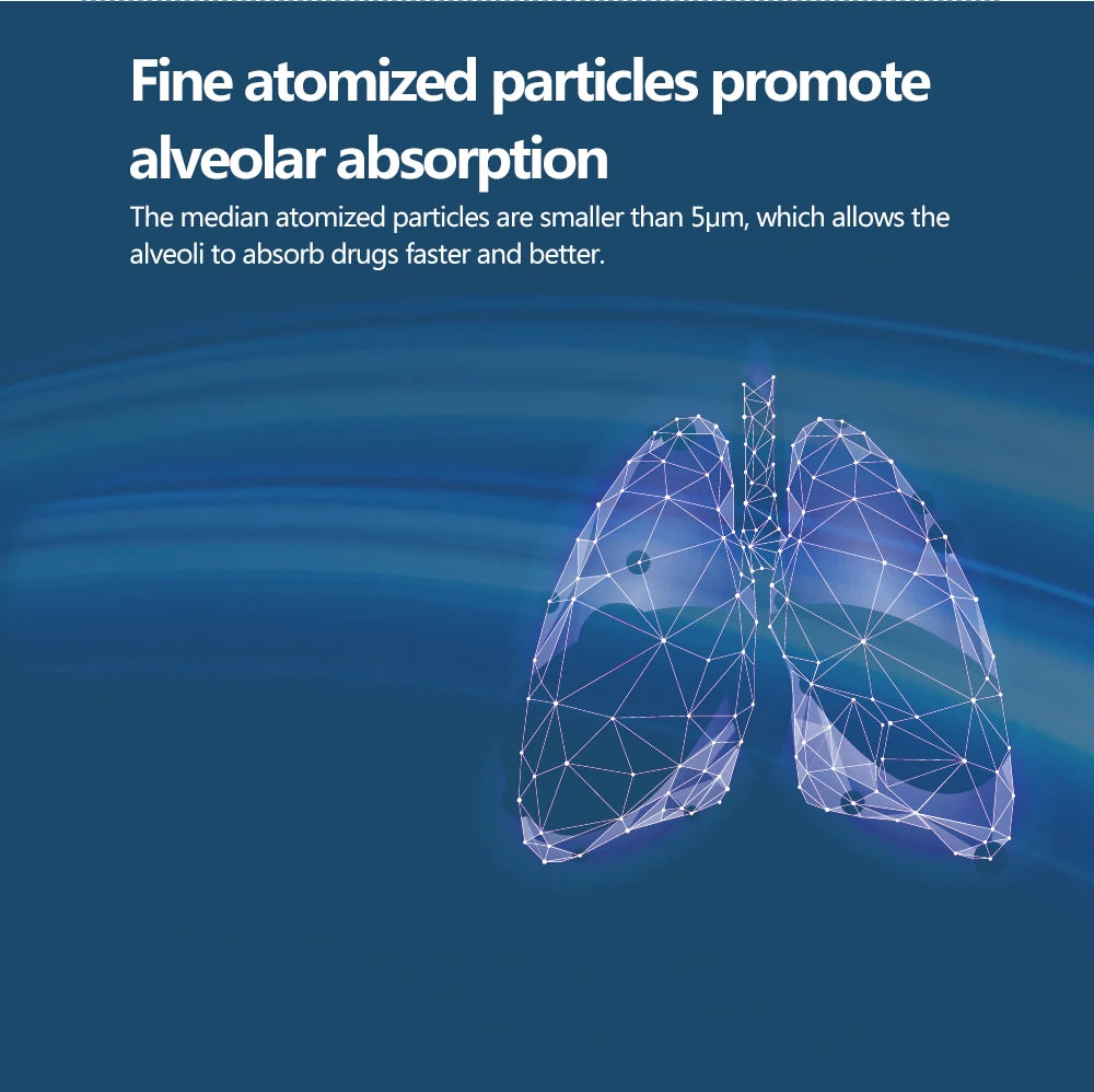 Silent Mesh Nebulizer