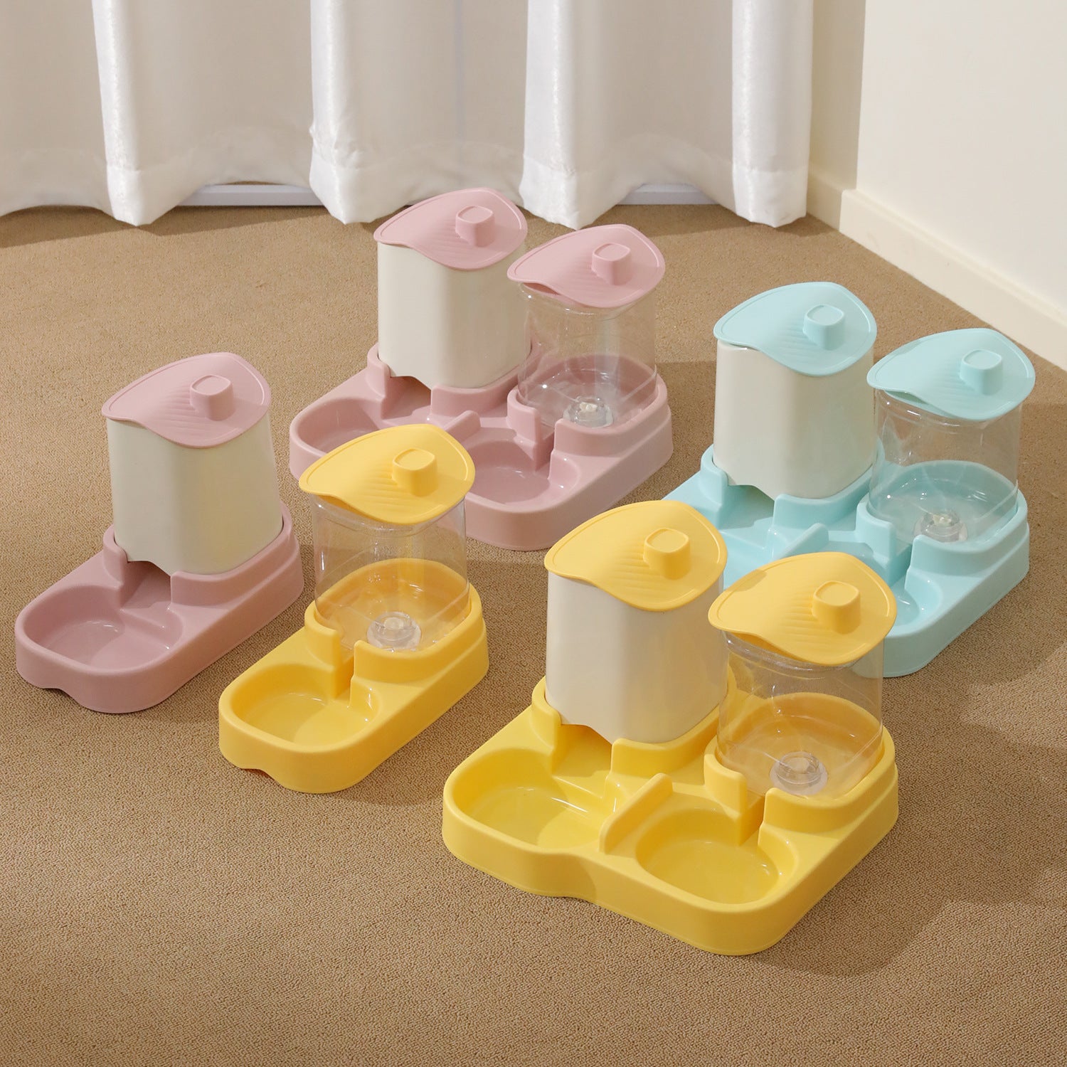 2-in-1 Feeder & Water Bowl