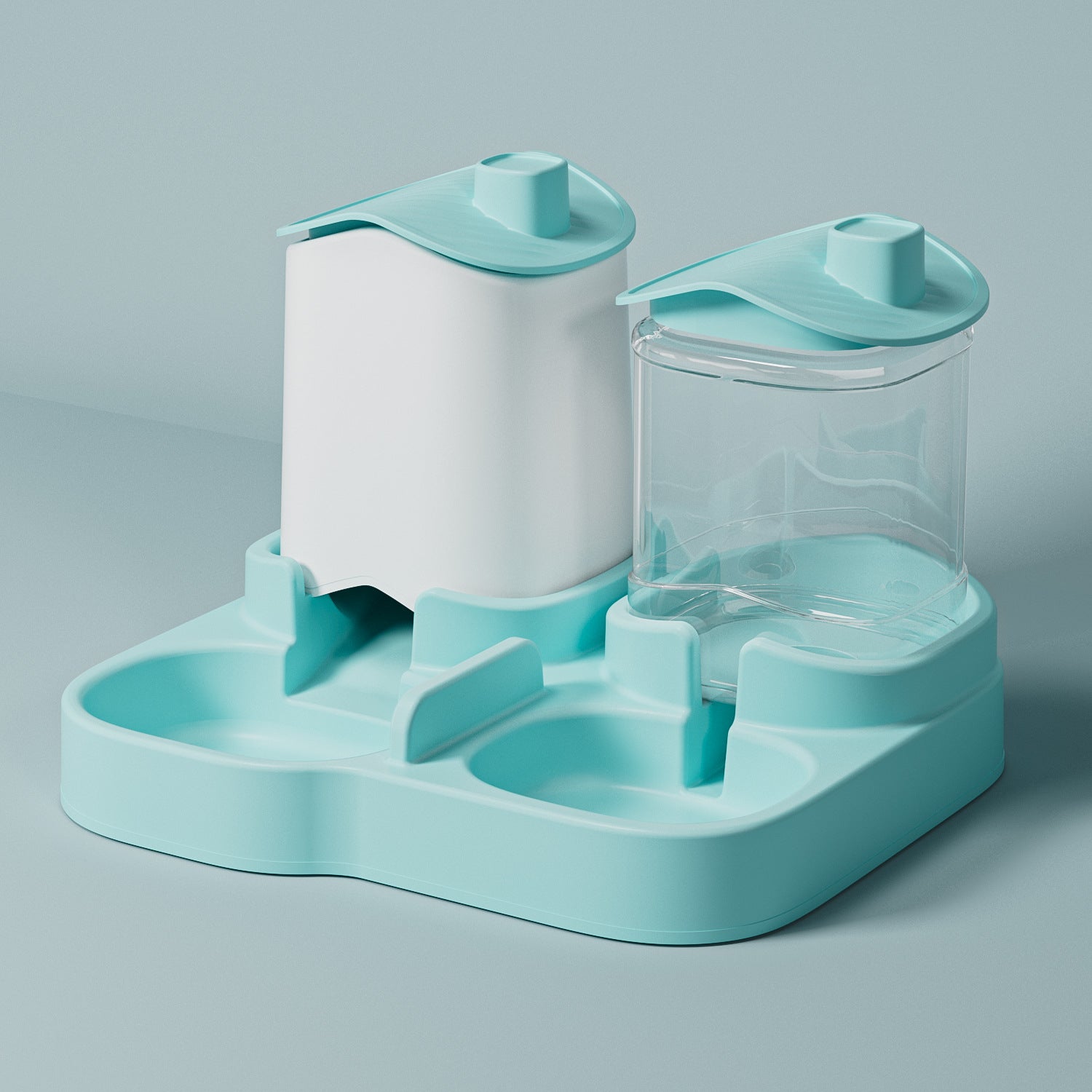 2-in-1 Feeder & Water Bowl