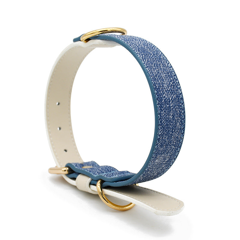 Leather Collar & Leash Set