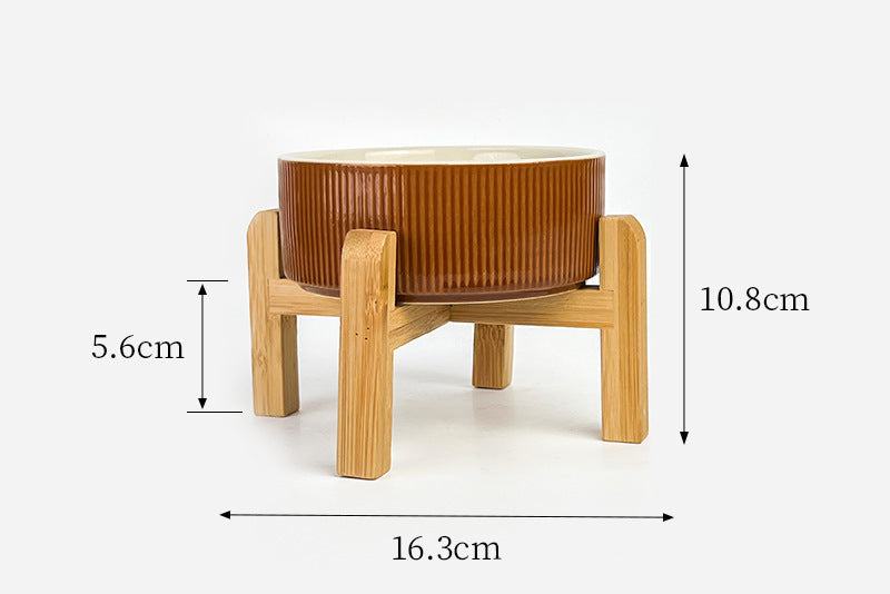 Creative Ceramic Bowl for Cats & Dogs