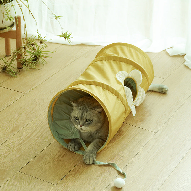 Rolling Cat Tunnel Toy