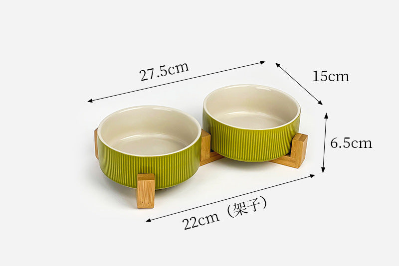 Creative Ceramic Bowl for Cats & Dogs