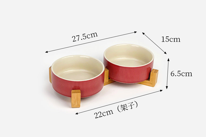 Creative Ceramic Bowl for Cats & Dogs