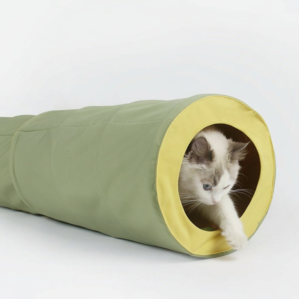 Foldable Cat Play Tunnel