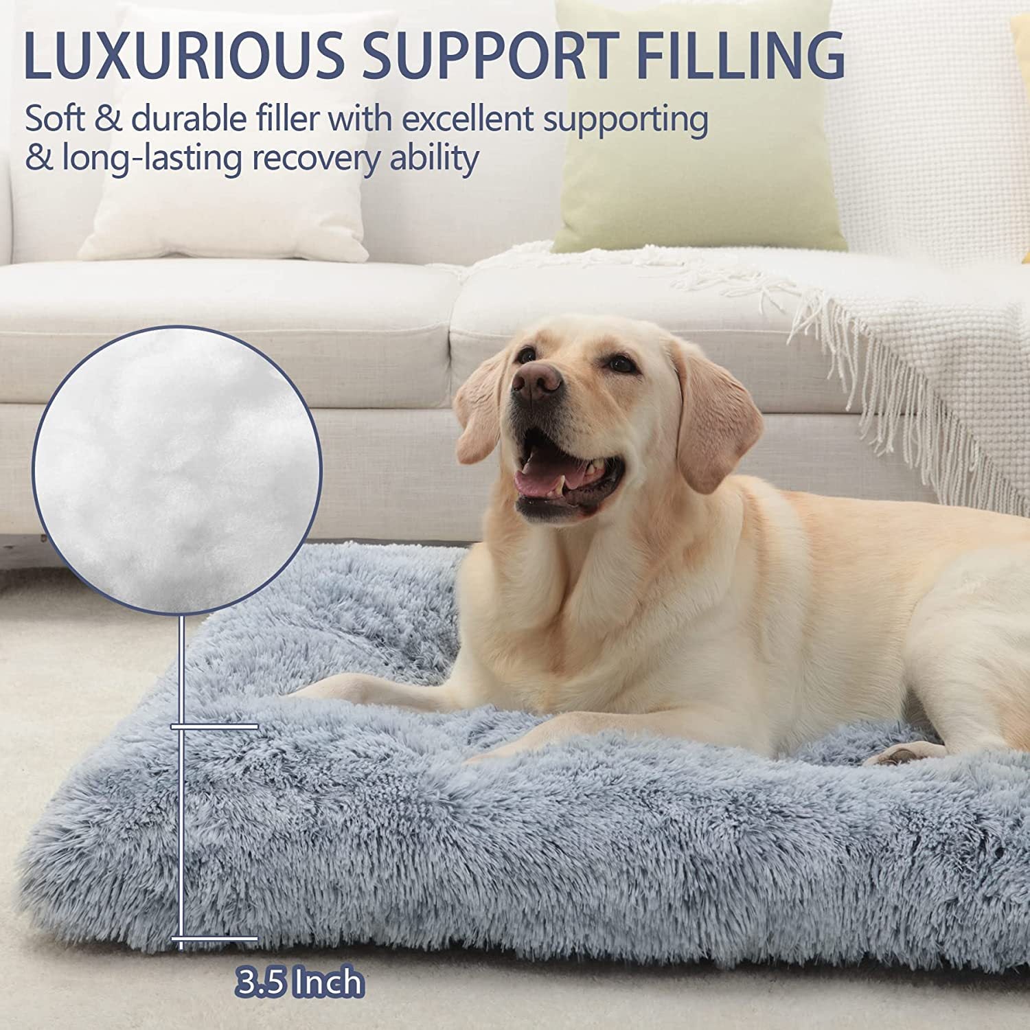 Cozy Plush Dog Mat