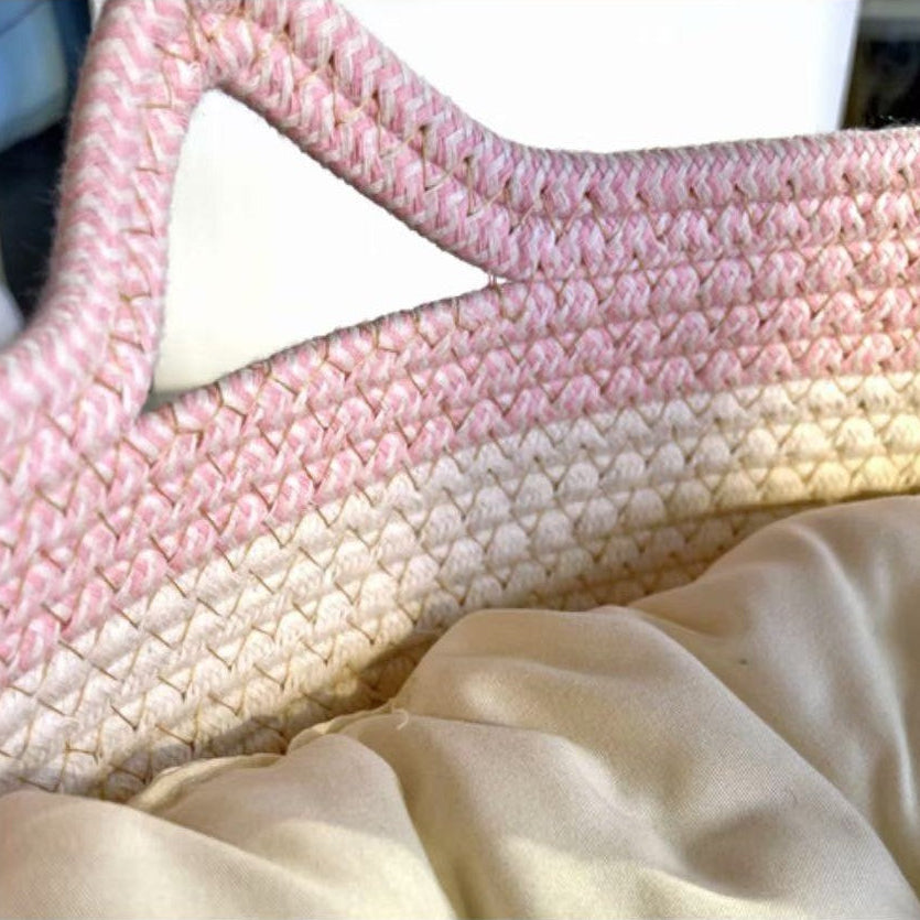 Cute Hand-Woven Cat Nest