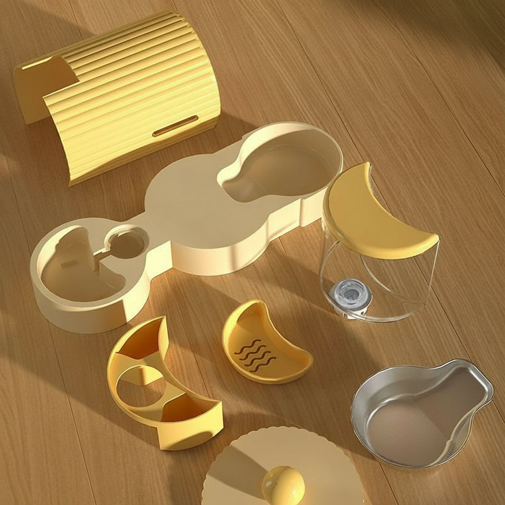 Feeder & Flowing Water Bowl