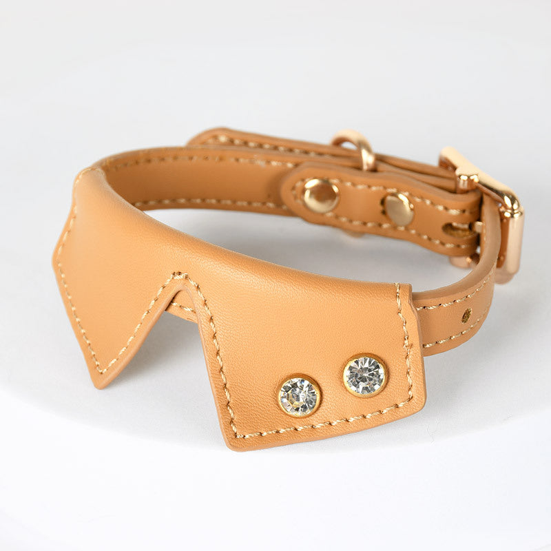 Premium Leather Pet Harness Set