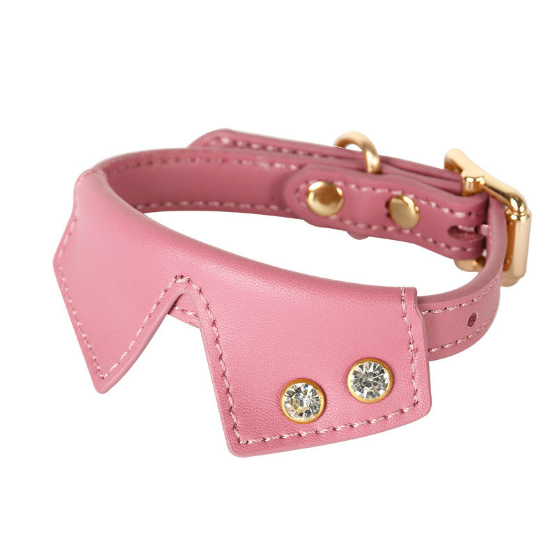 Premium Leather Pet Harness Set