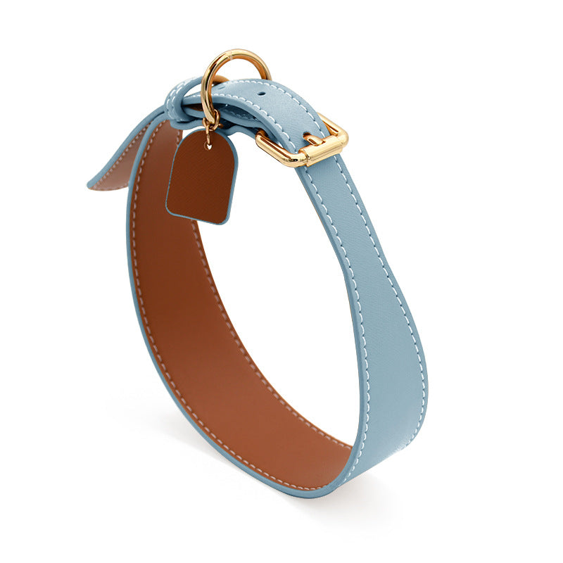 Leather Pet Collars & Leashes