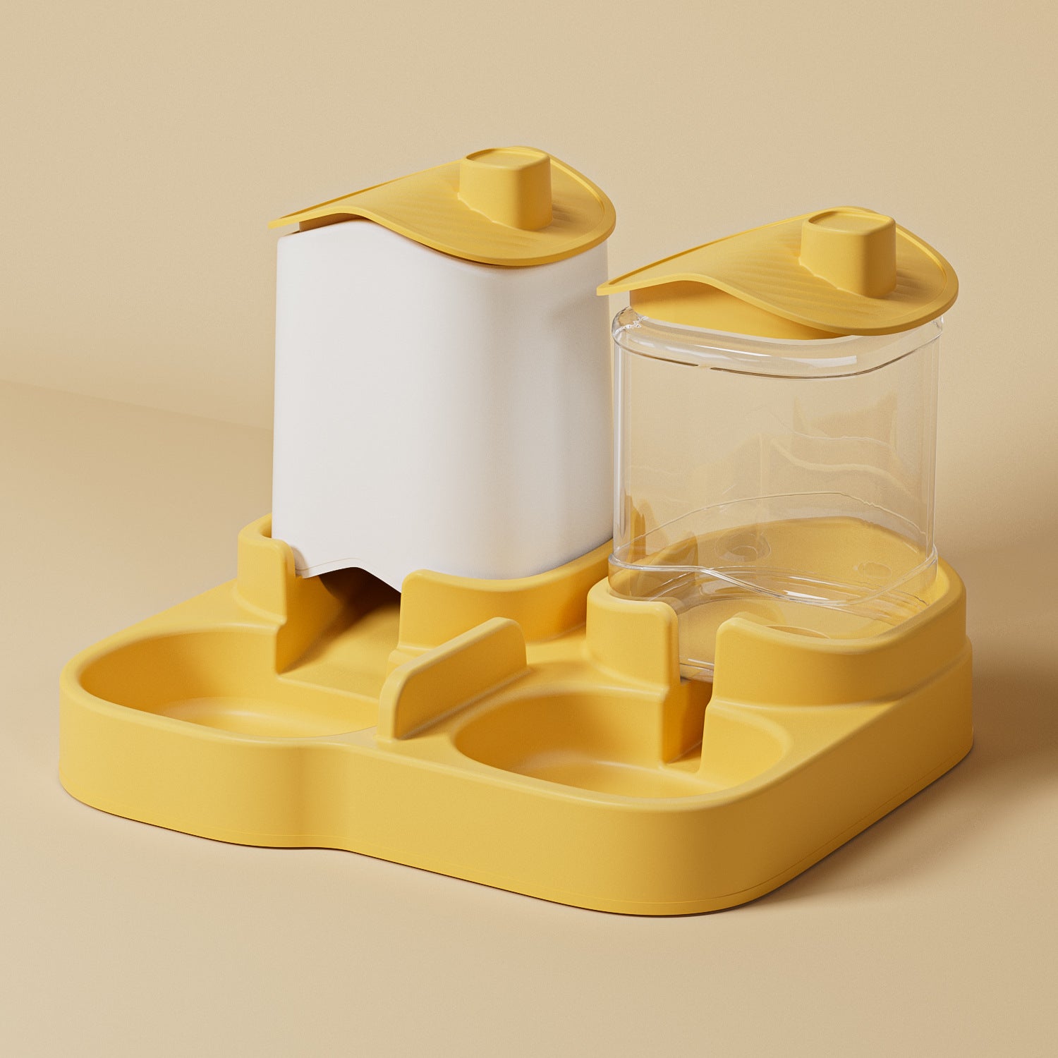 2-in-1 Feeder & Water Bowl