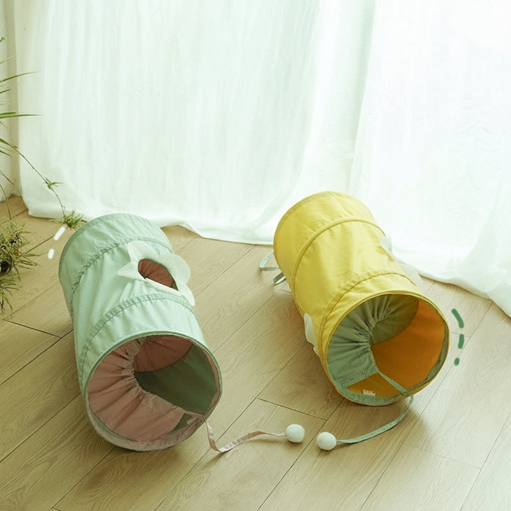 Rolling Cat Tunnel Toy