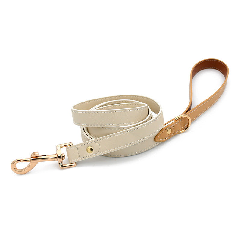 Leather Pet Collars & Leashes