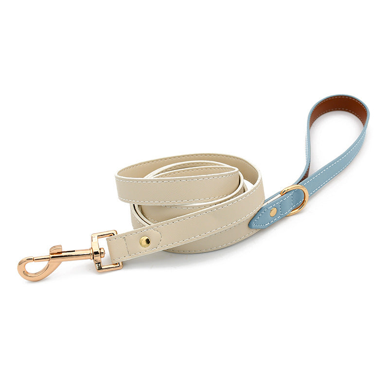 Leather Pet Collars & Leashes