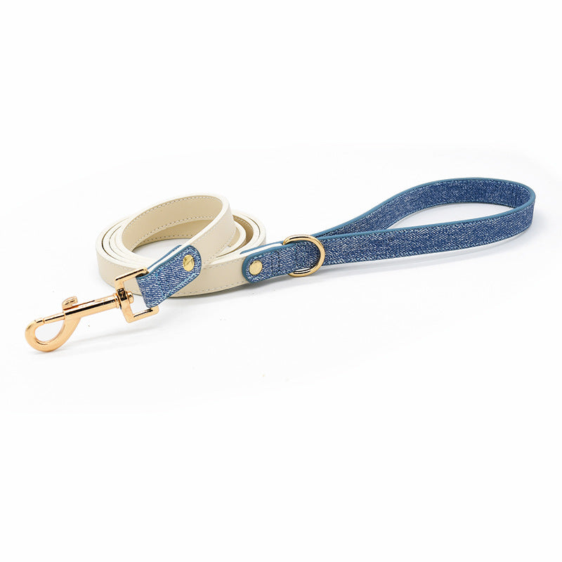 Leather Collar & Leash Set