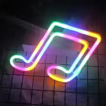 Musical Note Wall Light