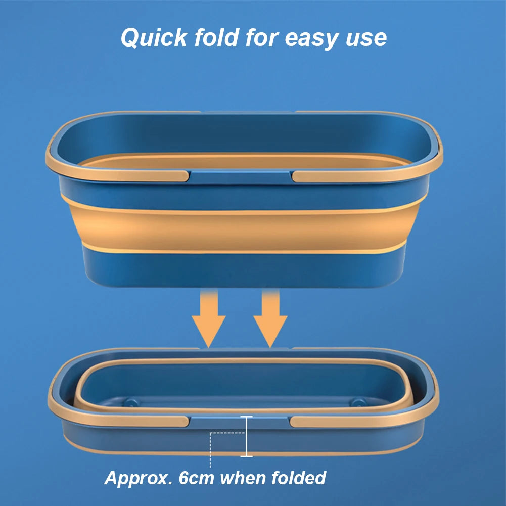 Foldable Flat Mop Bucket