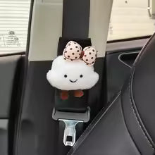 Cute Bow & Cloud Seatbelt Cushion (Set of 4)