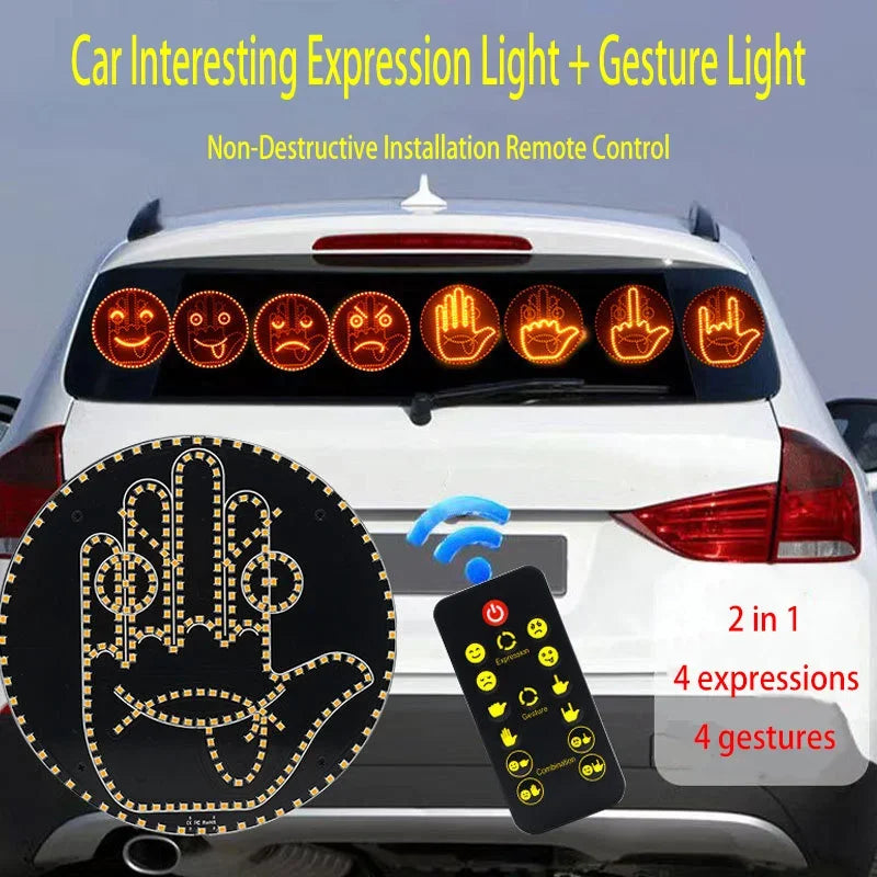 LED Car Gesture Signal Light