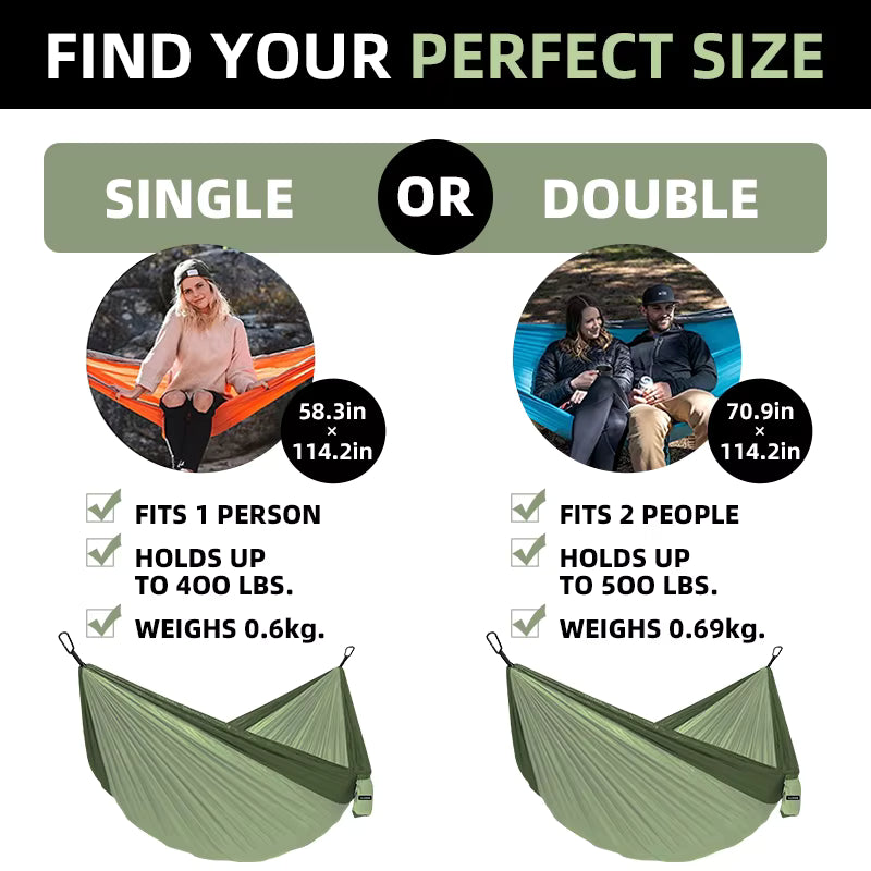 Portable Camping Hammock