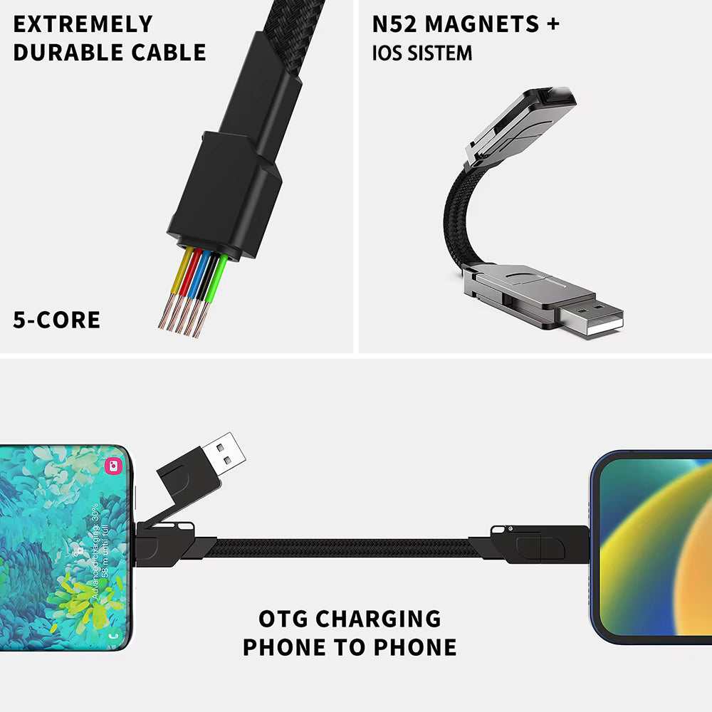 4-in-1 Fast Charge Cable