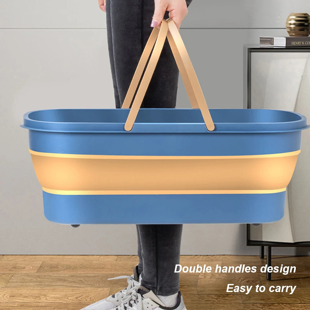 Foldable Flat Mop Bucket