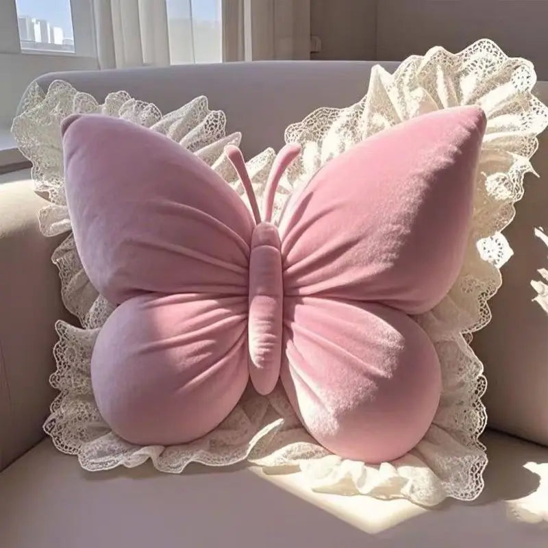 Set of 3 Butterfly Pillows