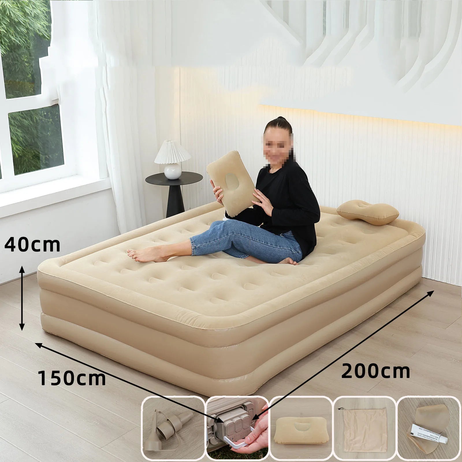 Inflatable Travel Bed