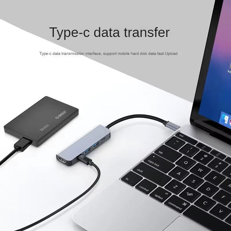 Sleek USB-C hub