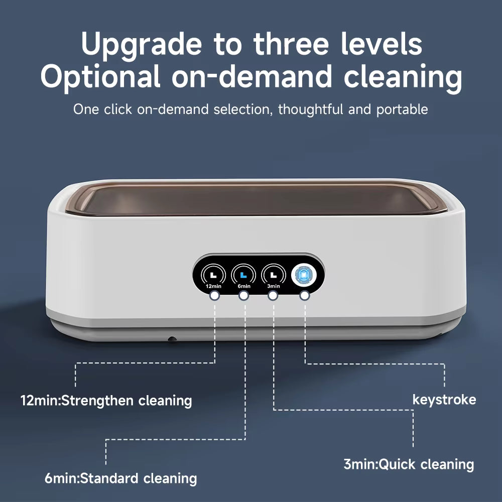 Mini Ultrasonic Cleaner – 650ml
