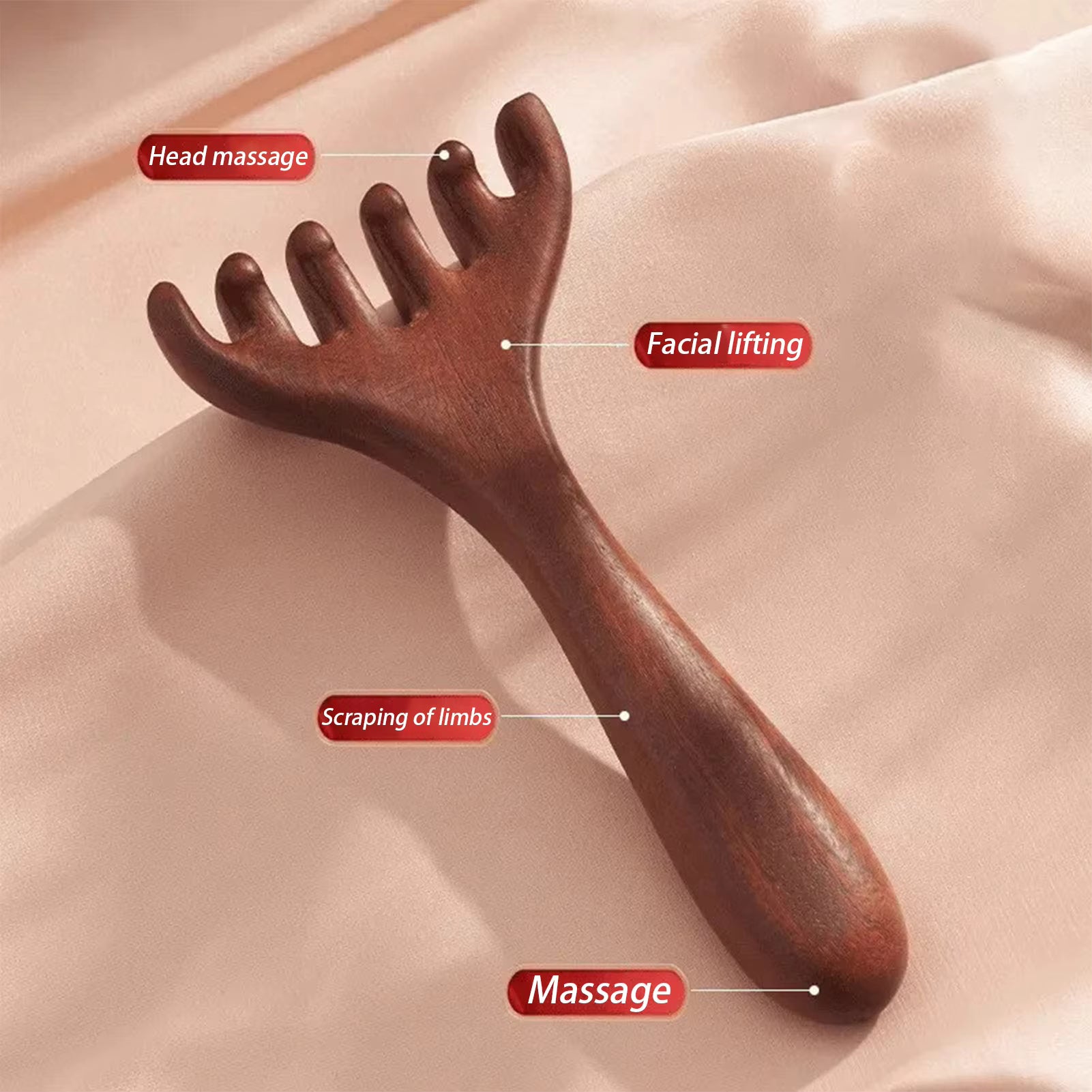 Wooden Massage Comb
