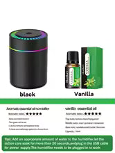 Portable 180ml LED Aroma Diffuser