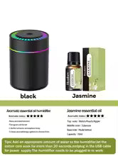 Portable 180ml LED Aroma Diffuser
