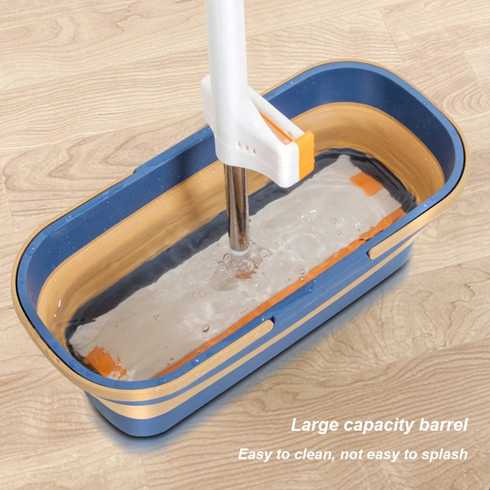 Foldable Flat Mop Bucket