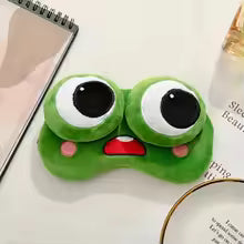 Frog Plush Sleep Mask