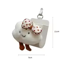 Cute Bow Cloud Car Organizer – Set of 4