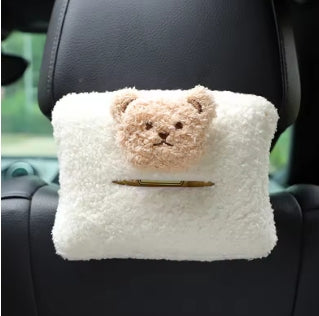 Set of 4 Car Tissue Holders