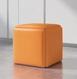 Compact 5-in-1 Cube Stool