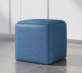 Compact 5-in-1 Cube Stool