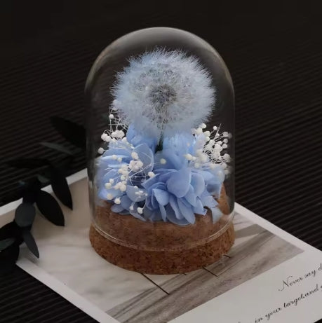 Dandelion Glass Dome