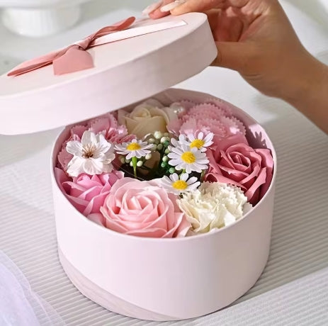 Rose Flower Gift Box