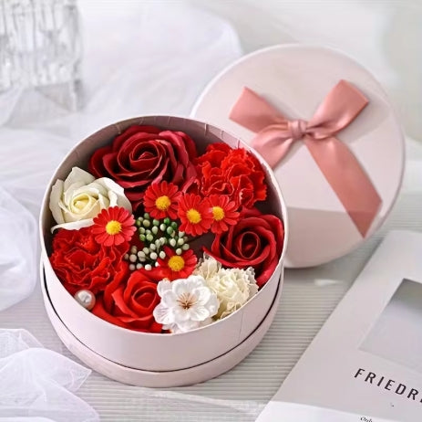 Rose Flower Gift Box