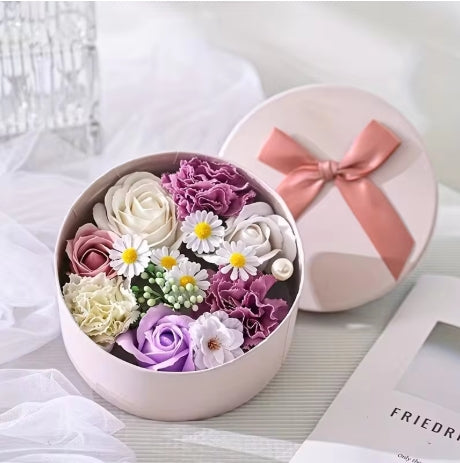 Rose Flower Gift Box