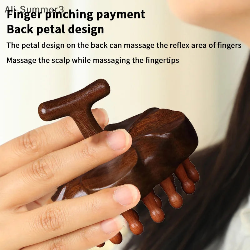 Sandalwood Head & Body Massage Comb
