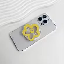 Set of 4 Acrylic Flower Phone Holders