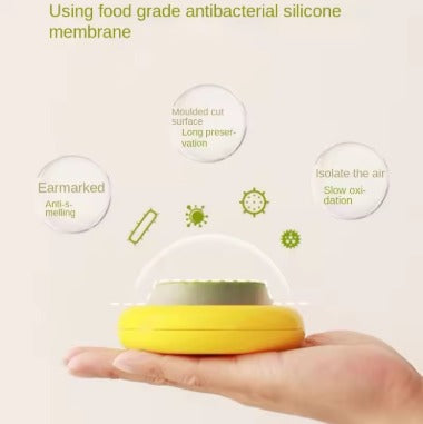 (Set of 4) Silicone Fruit & Vegetable Storage Container
