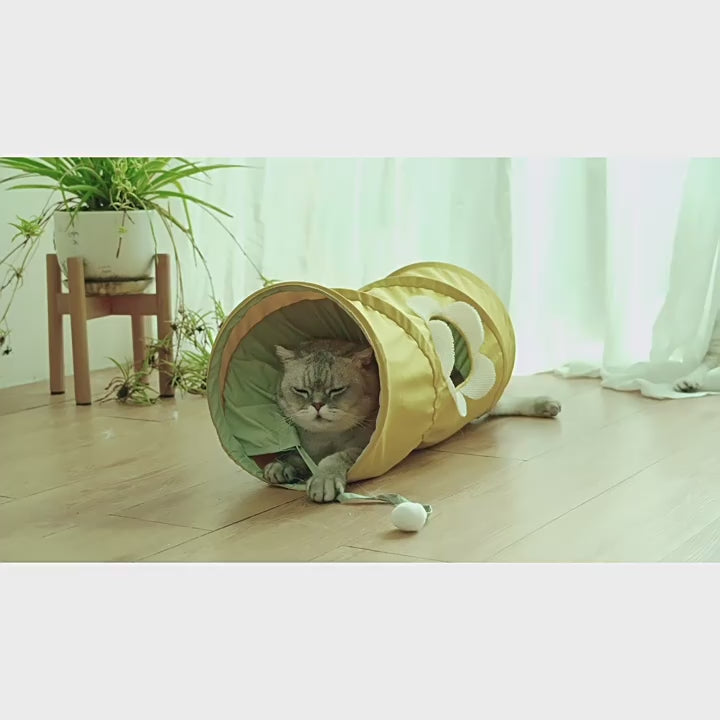 Rolling Cat Tunnel Toy